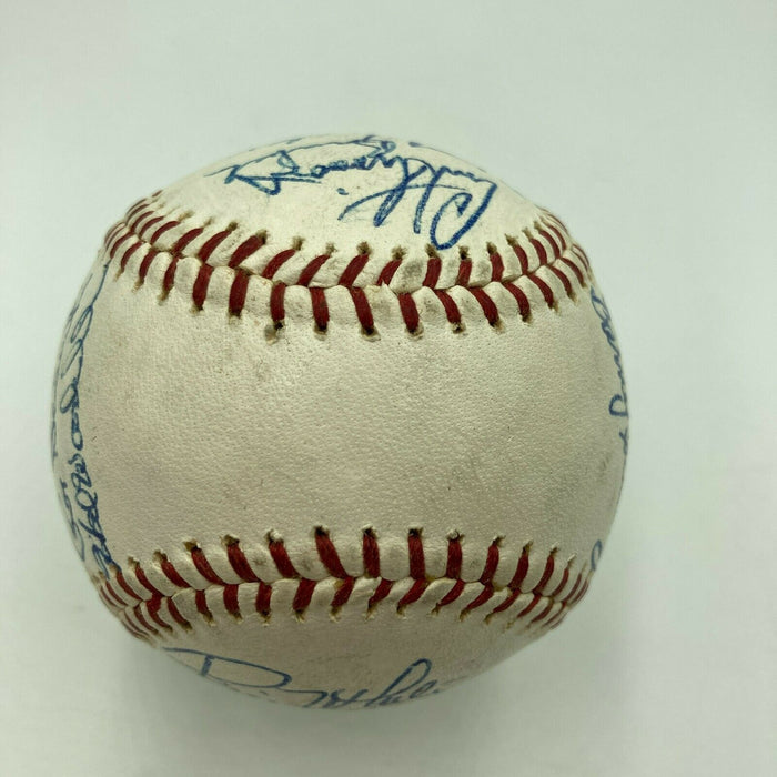 1965 St. Louis Cardinals Team Signed National League Baseball Bob Gibson JSA COA