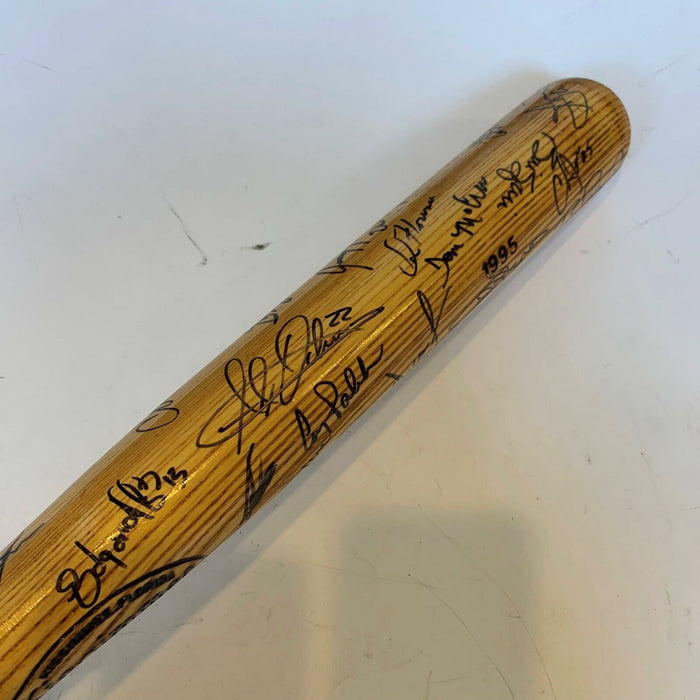 1995 New York Mets Team Signed Autographed Baseball Bat