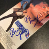 Burt Young & Tony Munafo Signed Rocky V VHS Movie With JSA COA