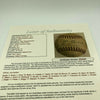 1959 Cleveland Indians Team Signed American League Baseball Joe Gordon JSA COA
