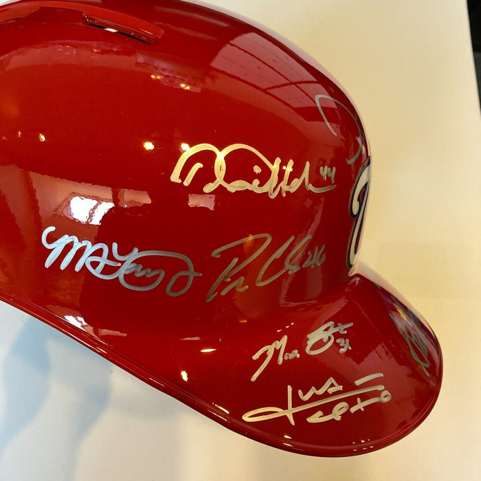 2019 Washington Nationals World Series Champs Team Signed Helmet Fanatics & MLB