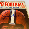 Jim Brown Signed Autographed Vintage 1965 Football Illustrated Magazine JSA COA