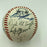 Hall Of Fame Multi Signed Cracker Jack Old Timers Game Baseball Beckett COA