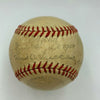 Honus Wagner Signed Autographed 1937 National League Baseball With JSA COA