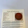 Michael Jordan Signed Autographed Basketball UDA Upper Deck Hologram & JSA COA