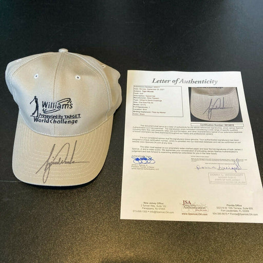 Tiger Woods Signed Autographed Hero World Challenge Golf Hat Cap With JSA COA
