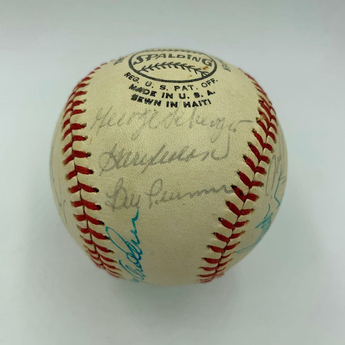1975 Cincinnati Reds World Series Champs Team Signed Baseball With JSA COA