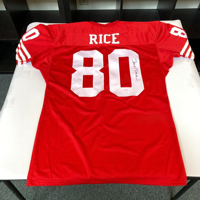 Jerry Rice Signed Autographed San Francisco 49ers Jersey JSA COA