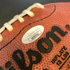 Lawrence Taylor Signed Wilson Official Super Bowl XXI NFL Football JSA COA