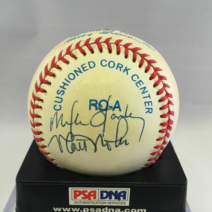 Steve Howe Signed Autographed AL Baseball PSA DNA COA #Y04277