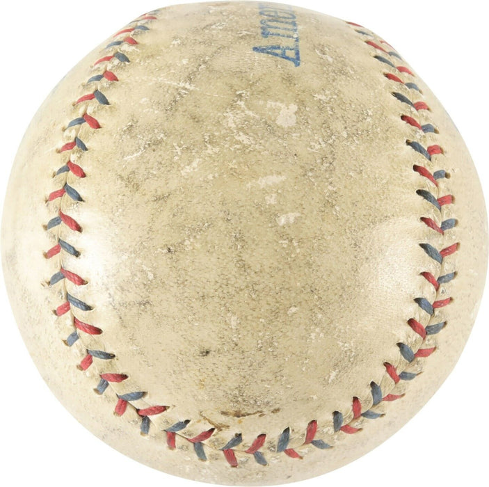 George Sisler Single Signed 1920's Official American League Baseball PSA DNA COA