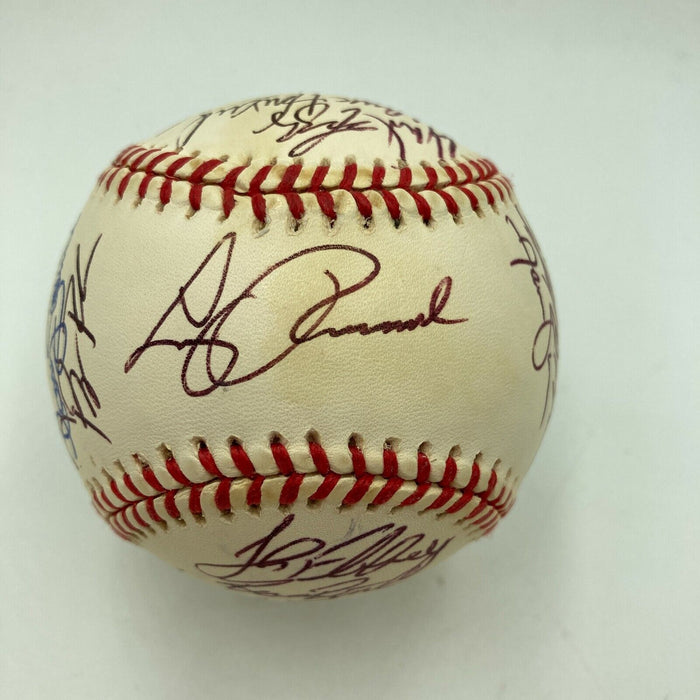 1998 Tampa Bay Devil Rays Inaugural Season Team Signed Major League Baseball