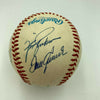 3,000 Strikeout Club Signed Baseball Nolan Ryan Tom Seaver Randy Johnson JSA COA