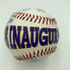 1998 Tampa Bay Devil Rays Inaugural Season Team Signed Commemorative Baseball