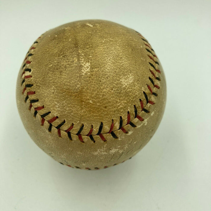 Earliest Known Rogers Hornsby Single Signed 1922 Home Run Game Used Baseball JSA