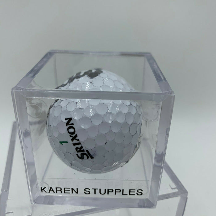 Karen Stupples Signed Autographed Golf Ball PGA With JSA COA