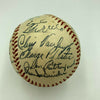 Beautiful 1952 Brooklyn Dodgers NL Champs Team Signed Baseball Gil Hodges  JSA