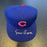 Ernie Banks Signed Authentic Chicago Cubs Game Model Baseball Hat JSA COA