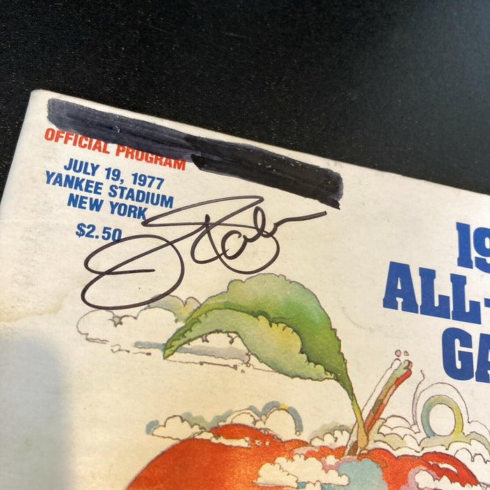 Jim Palmer Multi Signed 1977 All Star Game Vintage Program