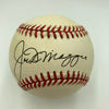 Joe Dimaggio Signed American League Baseball PSA DNA Auto Graded MINT 9