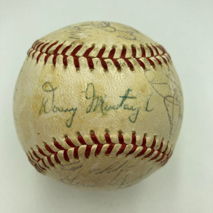 Roberto Clemente 1960 Pittsburgh Pirates WS Champs Team Signed Baseball JSA COA