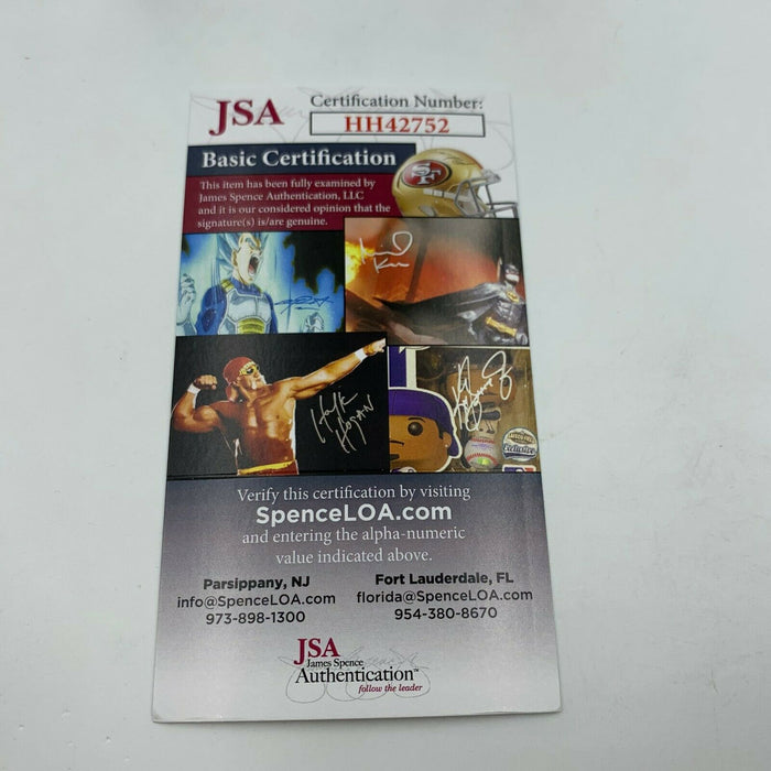 Leonard Thompson Signed Autographed Golf Ball PGA With JSA COA