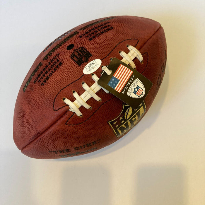 Tom Brady "16-0 2007" Perfect Season Signed Wilson NFL Game Football JSA COA