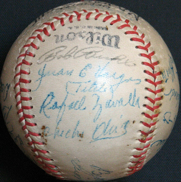 Earliest Known 1953 Hank Aaron Pre Rookie Team Signed Minor League Baseball JSA