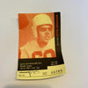 Otto Graham Hall Of Fame 1965 Signed Vintage Leather Mini Helmet JSA COA