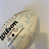 1972 Miami Dolphins Super Bowl Champs Team Signed Wilson Football 40 Sigs JSA