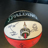 Kobe Bryant Stephen Curry 2016 NBA All Star Game Team Signed Basketball JSA COA