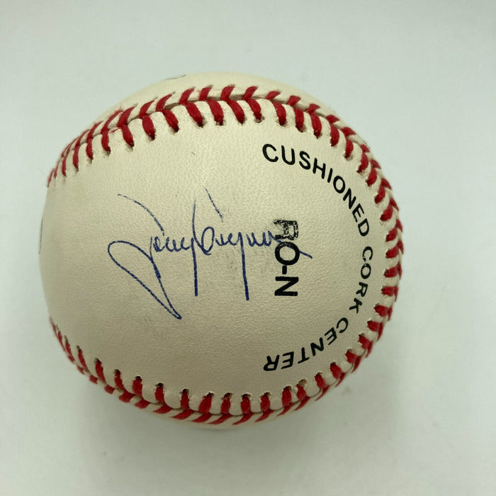 Stan Musial Tony Gwynn Rod Carew Signed 7 Time Batting Champ Baseball JSA COA