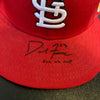 David Freese MVP Signed 2011 World Series St. Louis Cardinals Game Hat JSA COA