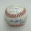 Roger Clemens Signed Heavily Inscribed STAT Baseball MLB & Tristar Holograms