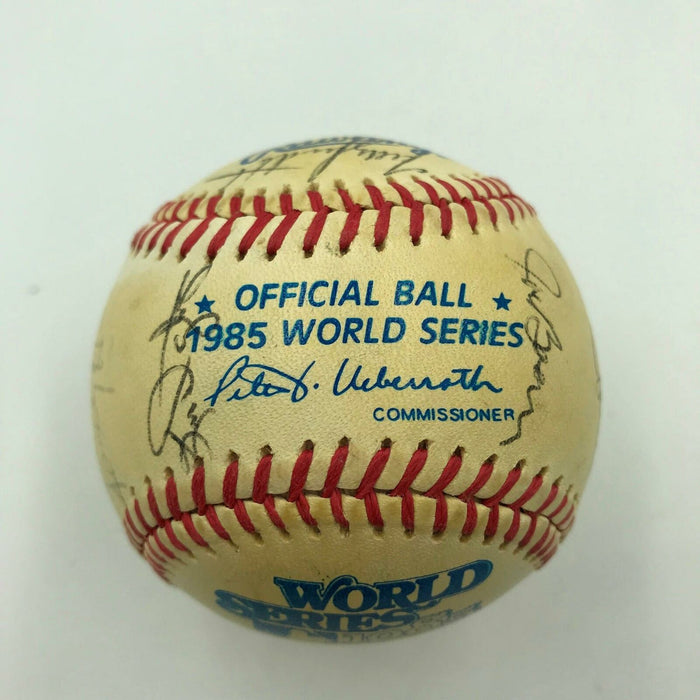 1985 St. Louis Cardinals Team Signed Official World Series Baseball