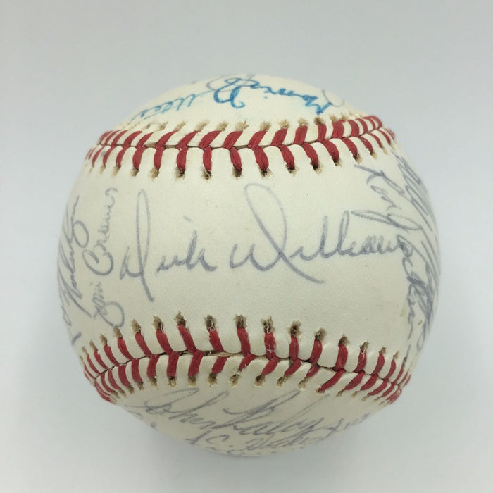 1975 California Angels Team Signed AL Baseball Nolan Ryan JSA COA