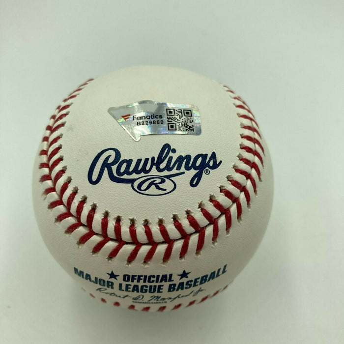 Sandy Alcantara Signed Official Major League Baseball Fanatics & MLB Holograms