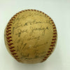 1946 Washington Senators Team Signed American League Baseball