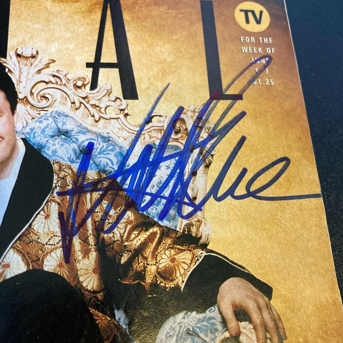 Nathan Lane Signed Autographed Magazine With JSA COA