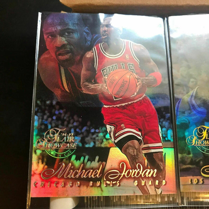 1996-1997 Flair Showcase GRACE Basketball Complete Set 100 Cards Michael Jordan