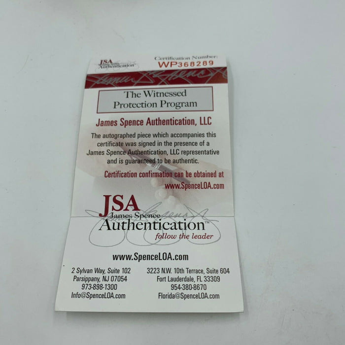 Bob Gibson "9 Gold Gloves" Signed Rawlings Gold Glove Baseball With JSA COA