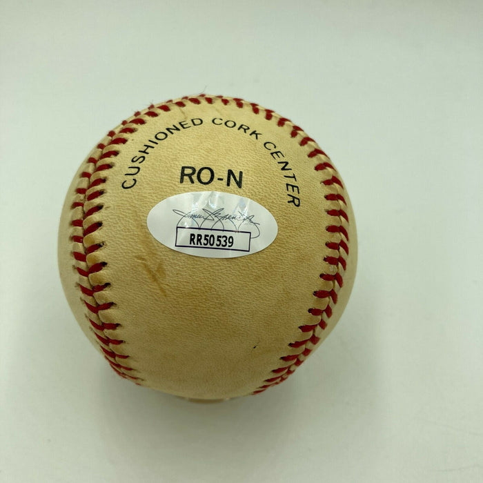 Bruce Sutter Signed Vintage National League Baseball JSA COA