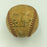 1950 NY Yankees World Series Champs Team Signed Baseball Joe Dimaggio JSA COA