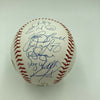 2007 Boston Red Sox World Series Champs Team Signed W.S. Baseball JSA COA & MLB