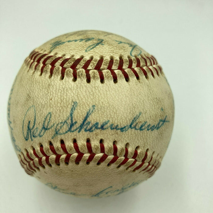 1967 St. Louis Cardinals World Series Champs Team Signed Baseball JSA COA