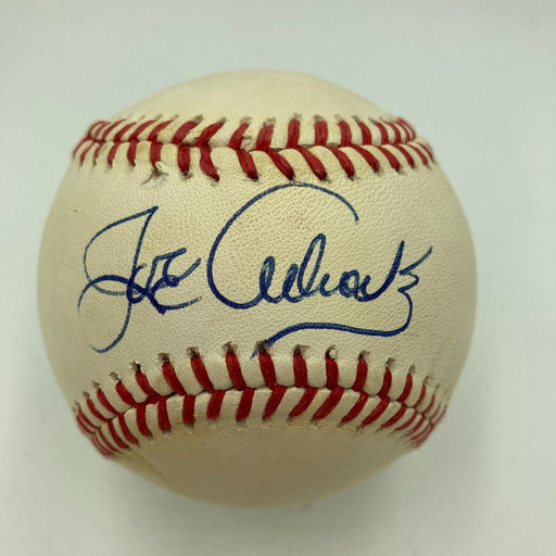 Joe Adcock Signed Official National League Baseball JSA COA