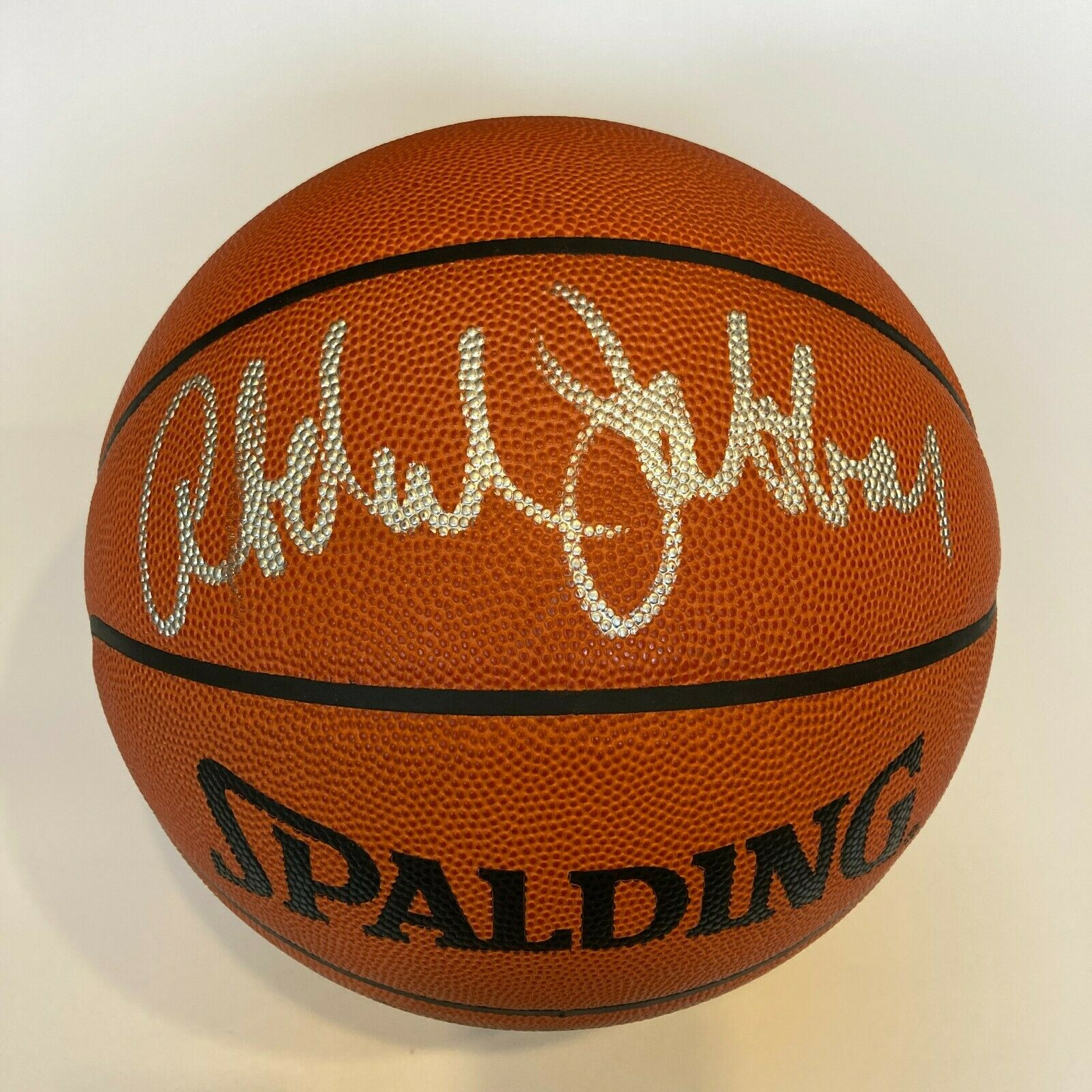 Kareem Abdul Jabbar Autographed Spalding Basketball W/ COA