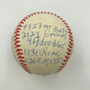 Orlando Cepeda Signed Heavily Inscribed Career Stat Baseball PSA DNA COA