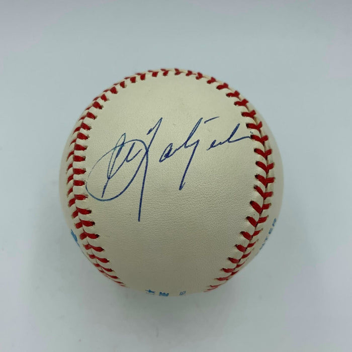 Mickey Mantle Ted Williams Carl Yastrzemski Triple Crown Signed Baseball PSA DNA