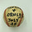 1970's New York Yankees VS Baltimore Orioles Actual Signed Game Used Baseball